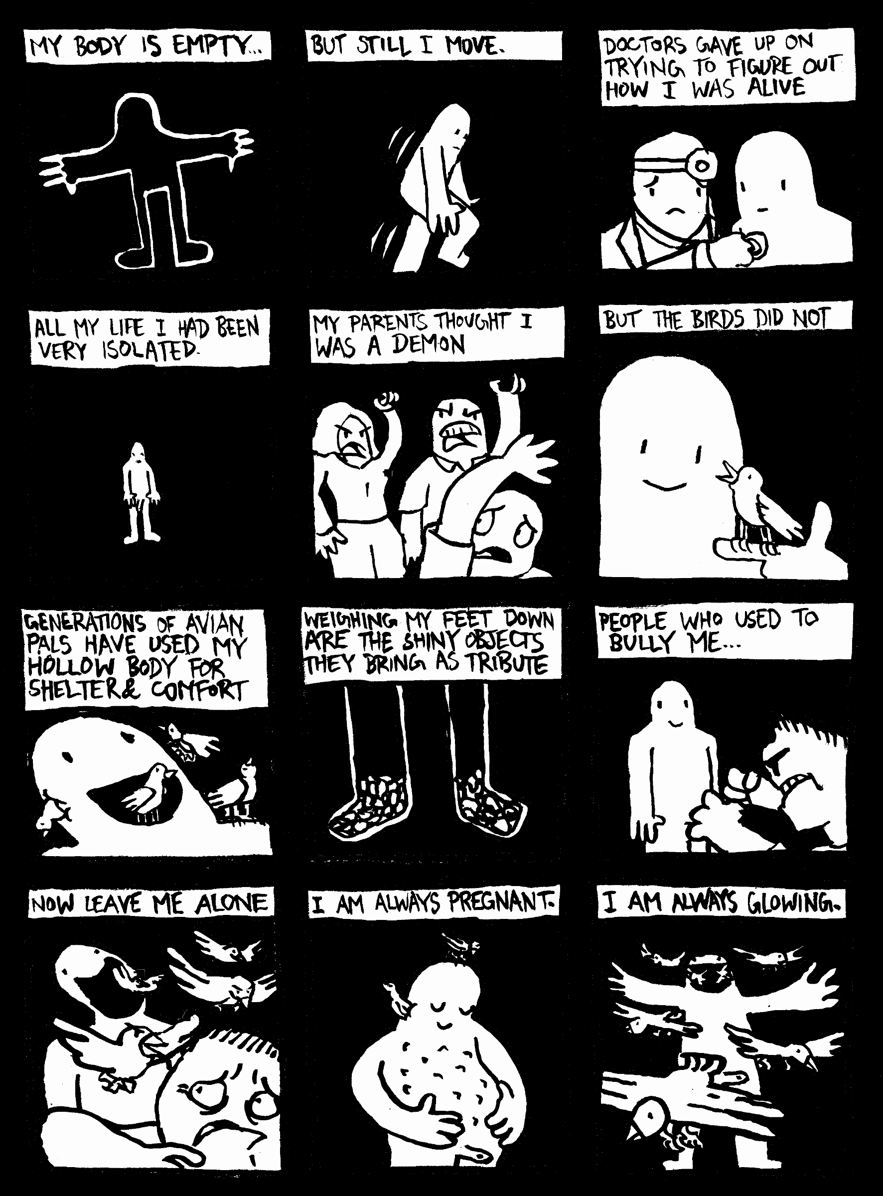 dark haus of decline horror empty body birds use to attack doctors gave up